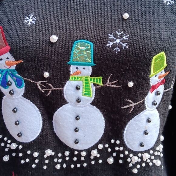 Snowman Christmas Sweater - Picture 6 of 11